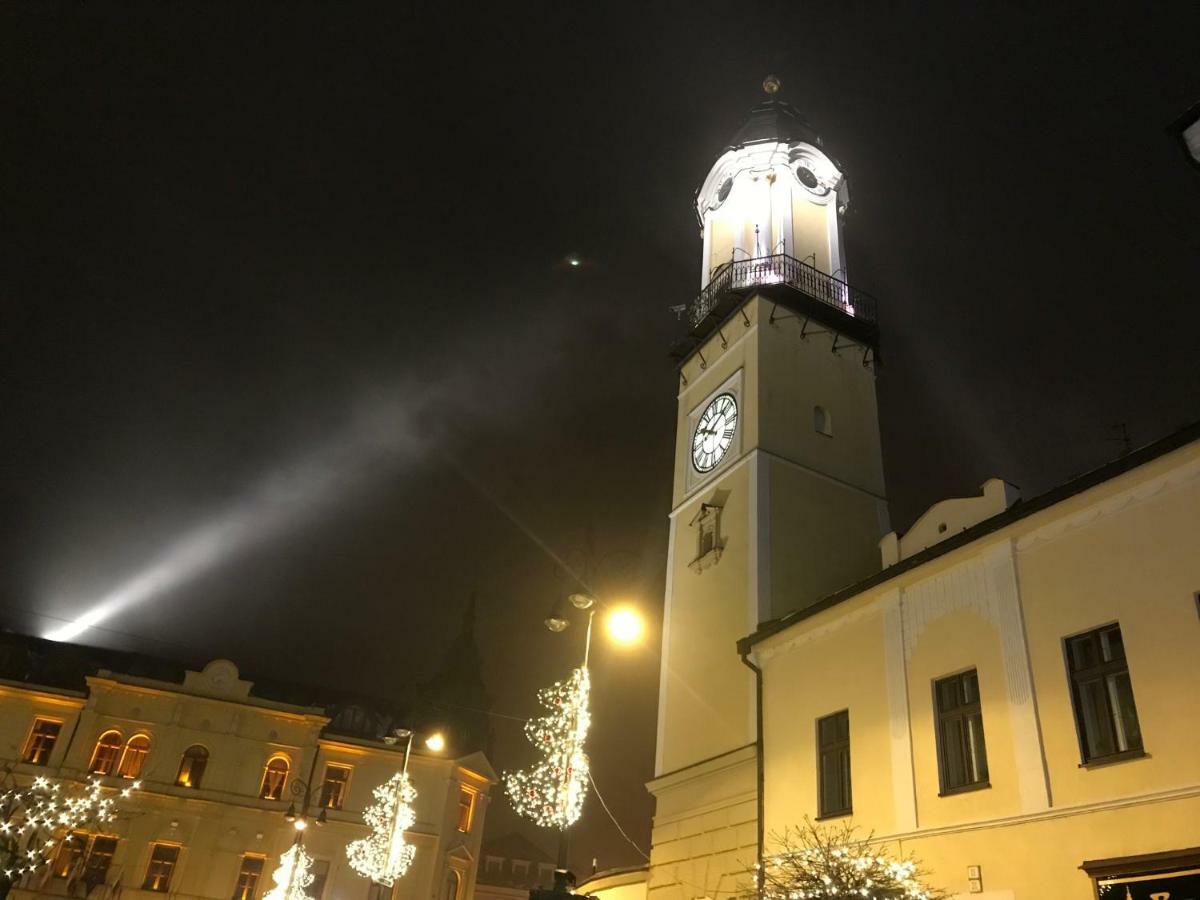 Bl City View Apartment, 24Hr Self Check-In, Free Private Parking, Panoramic View From Balcony, 5-Minute Walk To City Centre Banská Bystrica Dış mekan fotoğraf