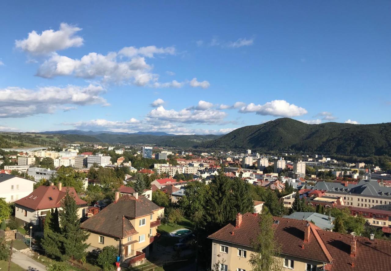 Bl City View Apartment, 24Hr Self Check-In, Free Private Parking, Panoramic View From Balcony, 5-Minute Walk To City Centre Banská Bystrica Dış mekan fotoğraf