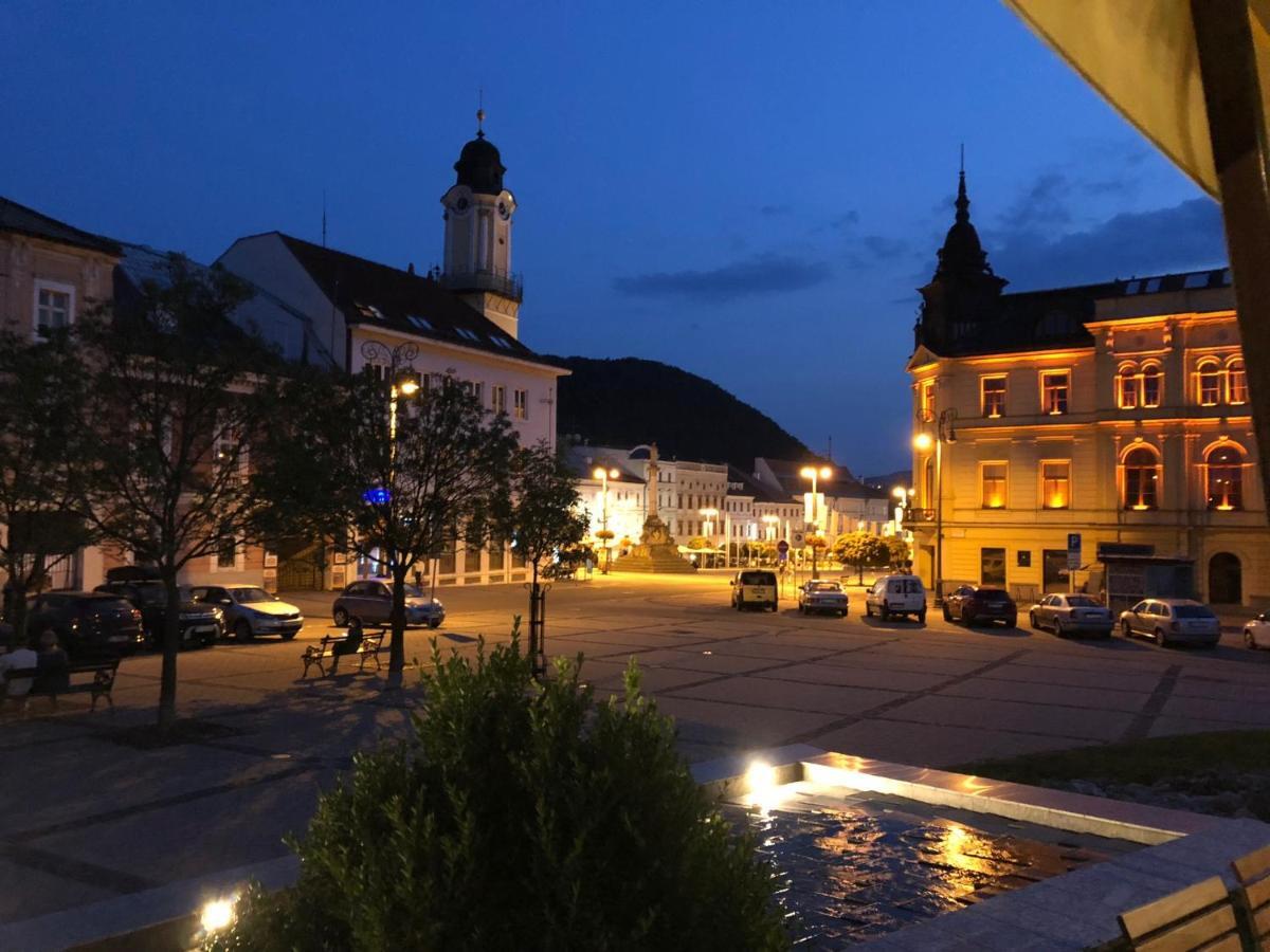 Bl City View Apartment, 24Hr Self Check-In, Free Private Parking, Panoramic View From Balcony, 5-Minute Walk To City Centre Banská Bystrica Dış mekan fotoğraf